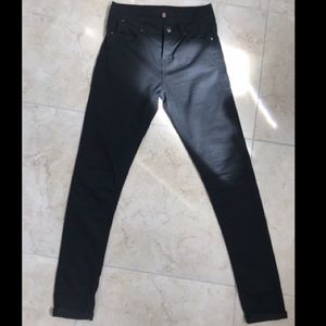 TopShop High Waisted Moto Jeans